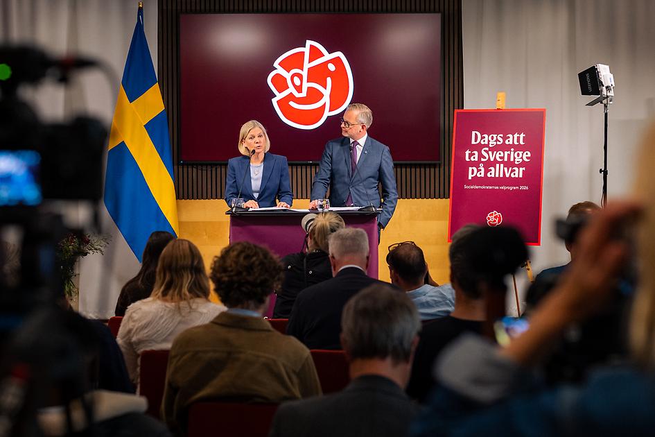 Magdalena Andersson och Mikael Damberg